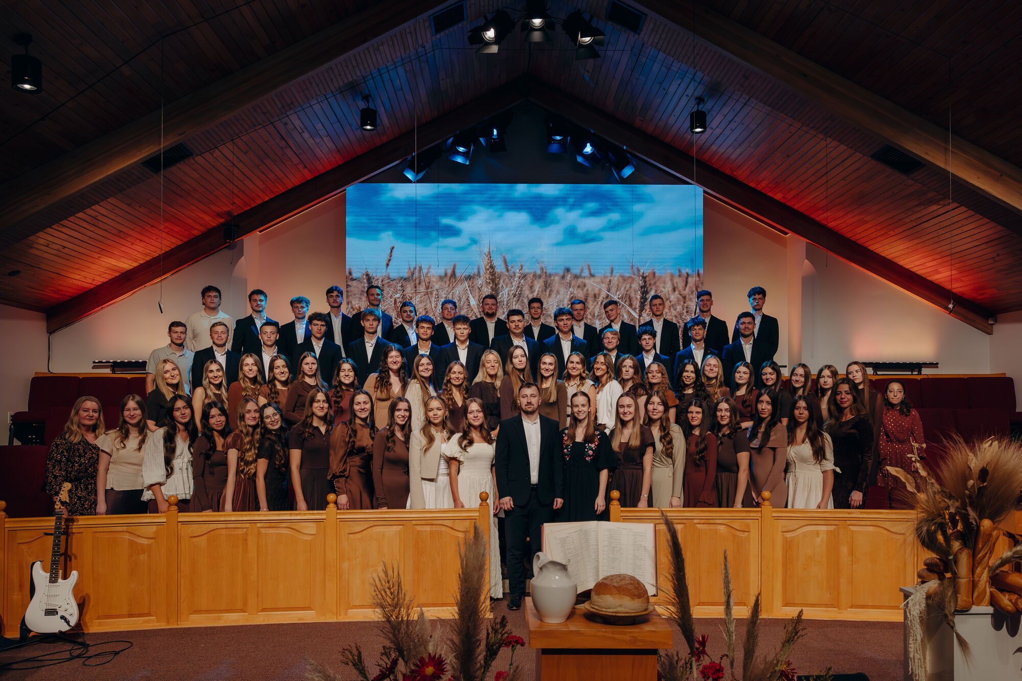Youth choir at First Ukrainian Church